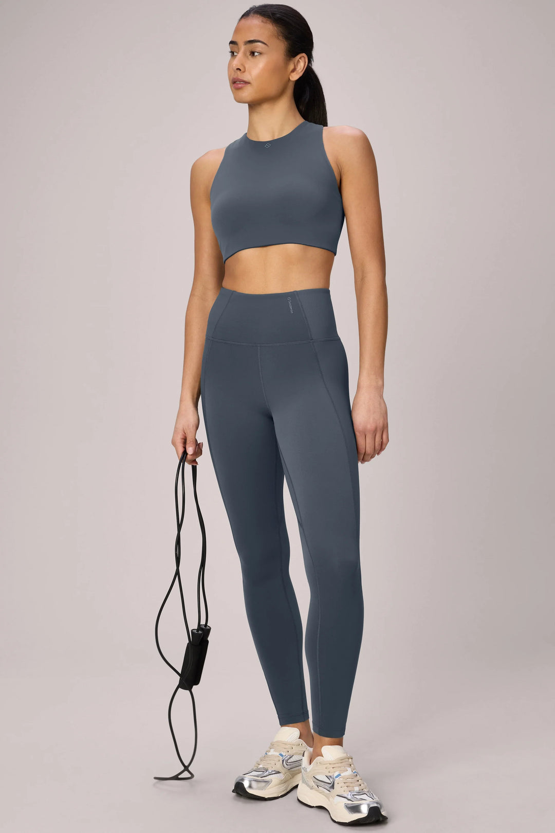Henri Compression Full Length Legging With Rib