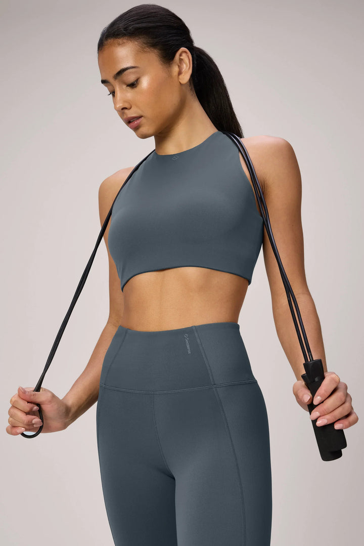 Henri Compression Full Length Legging With Rib