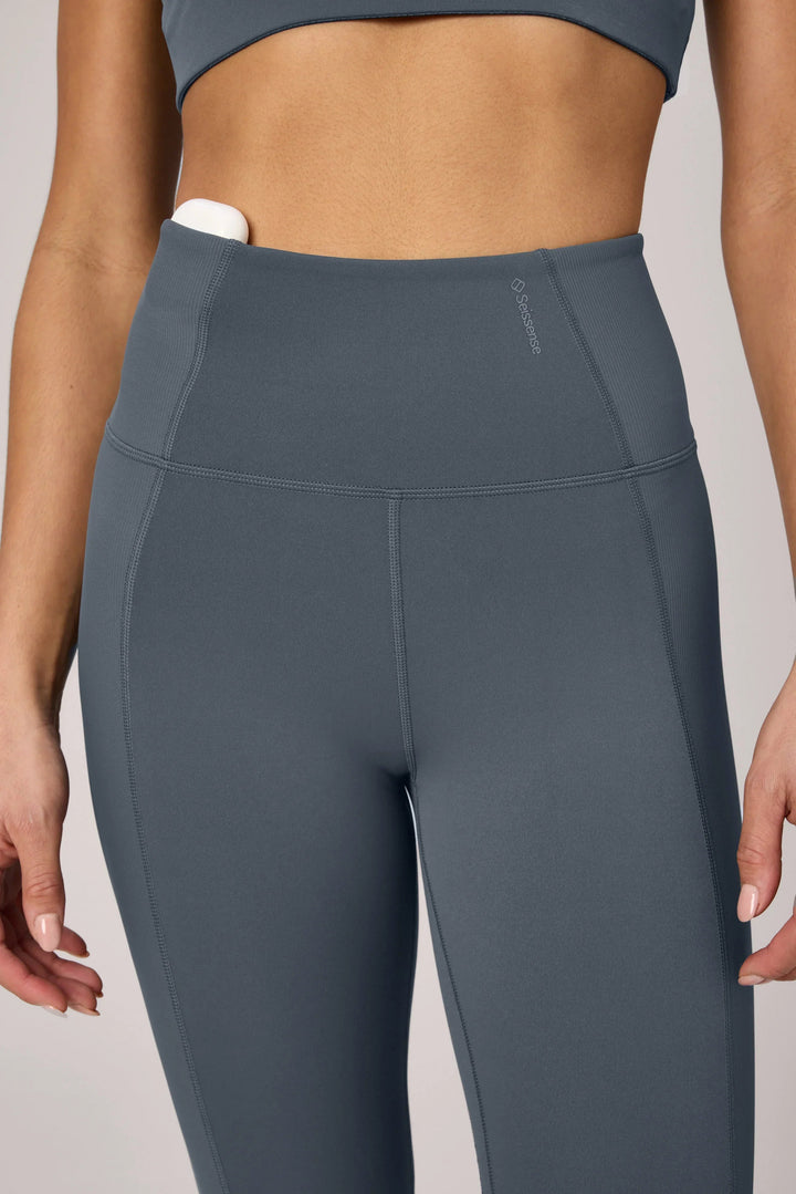 Henri Compression Full Length Legging With Rib