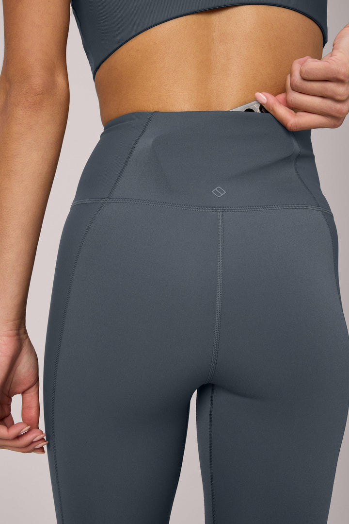 Henri Compression Full Length Legging With Rib