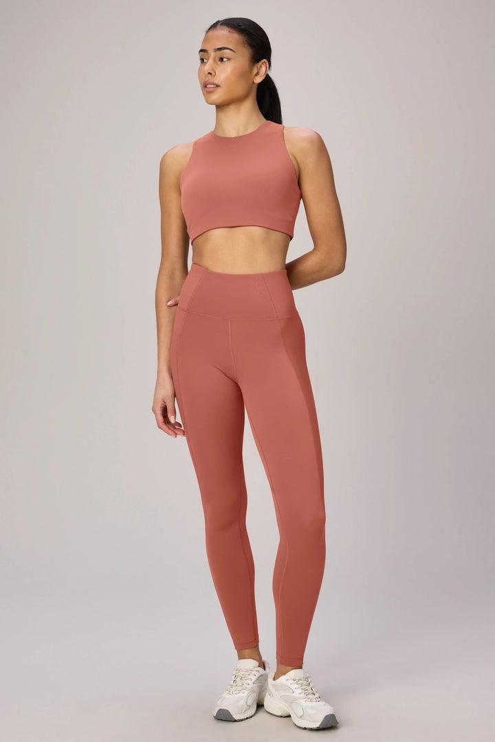 Henri Compression Full Length Legging With Rib