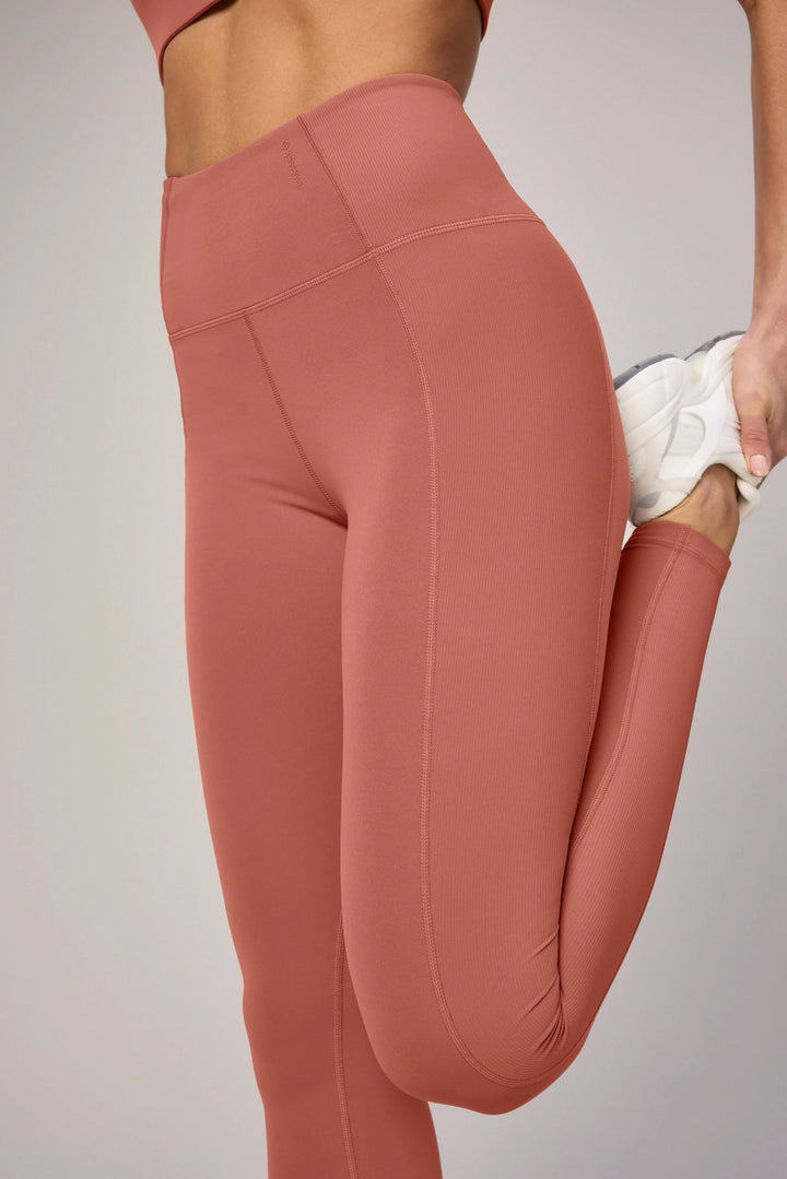 Henri Compression Full Length Legging With Rib