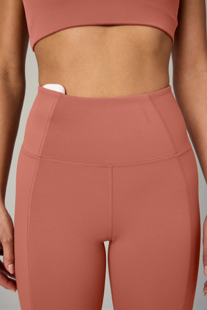Henri Compression Full Length Legging With Rib