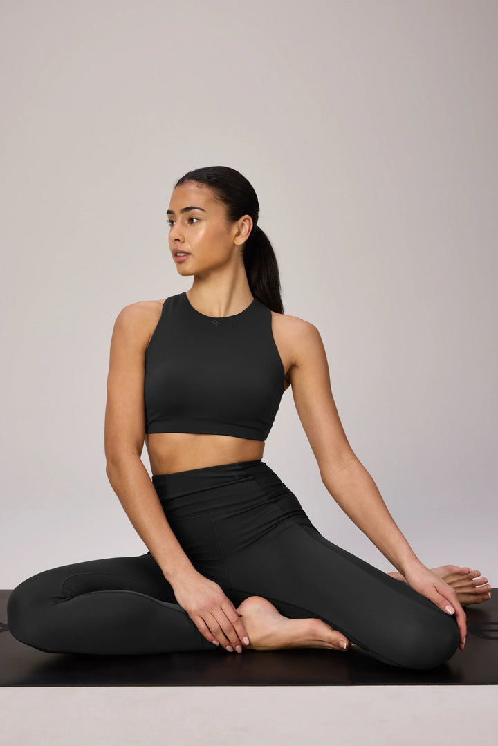 Henri Compression Full Length Legging With Rib