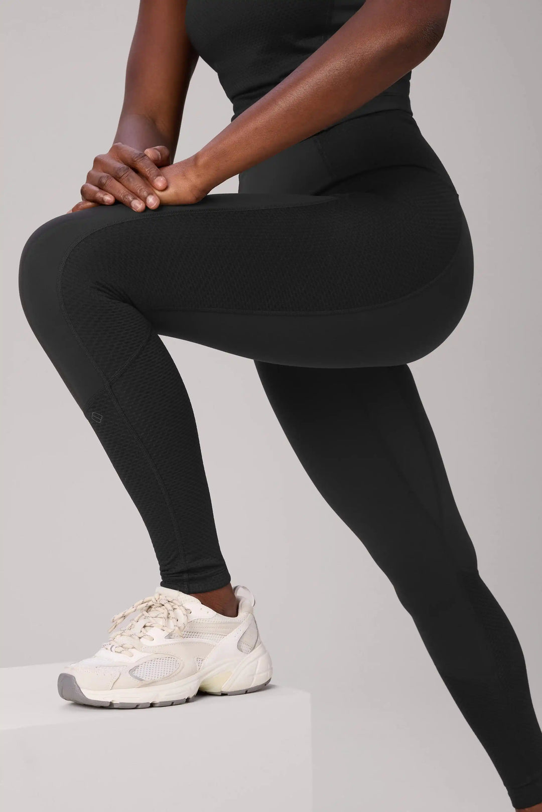 Lail Compression Legging With Mesh