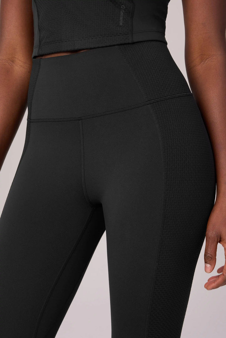 Lail Compression Legging With Mesh