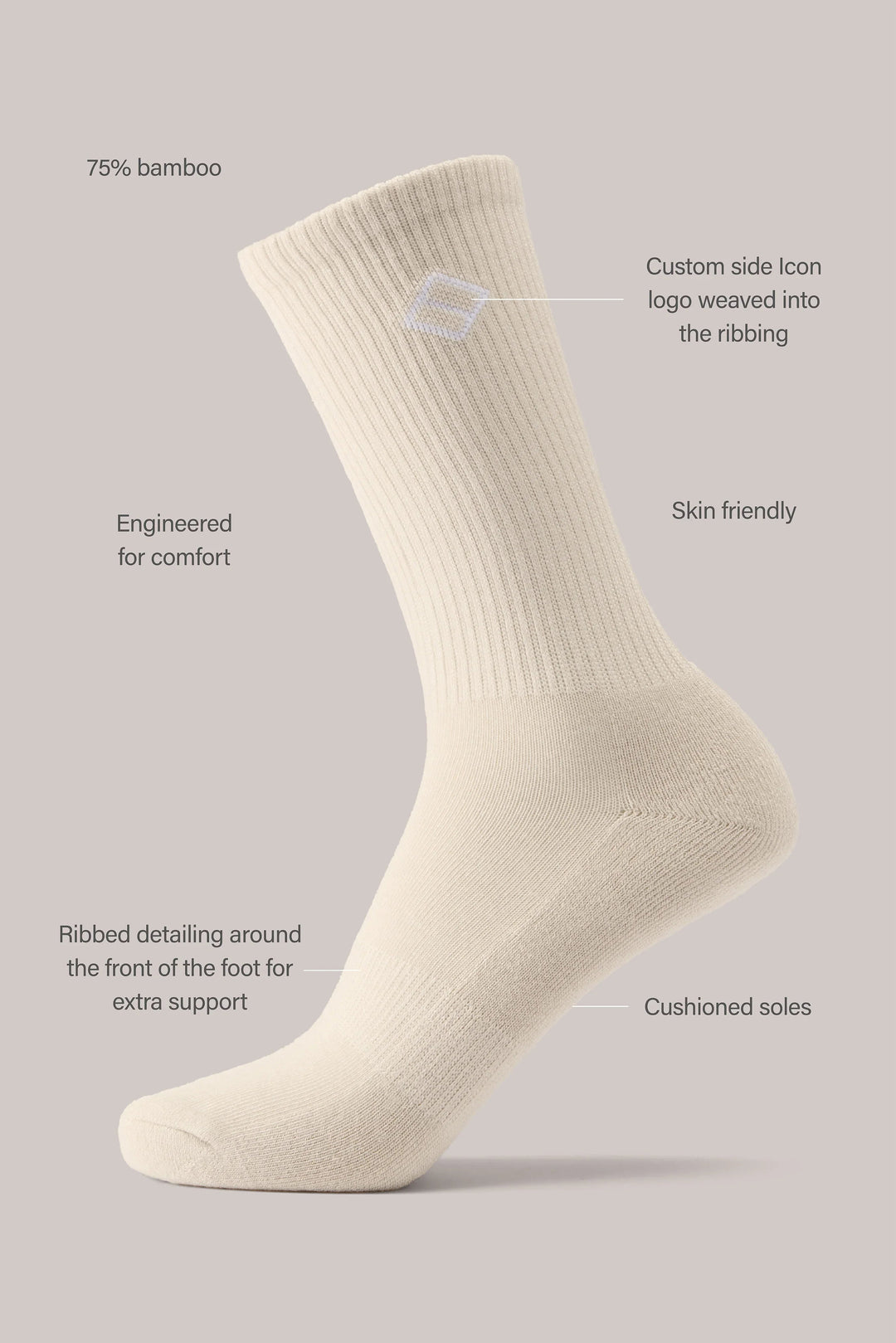 Beardsley Crew Sock