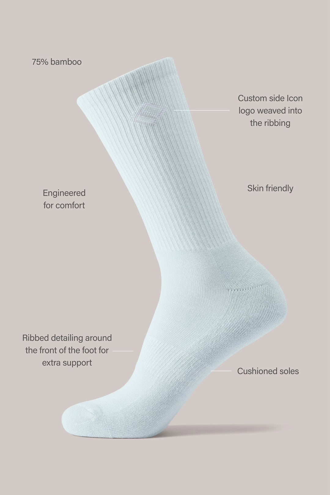 Beardsley Crew Sock