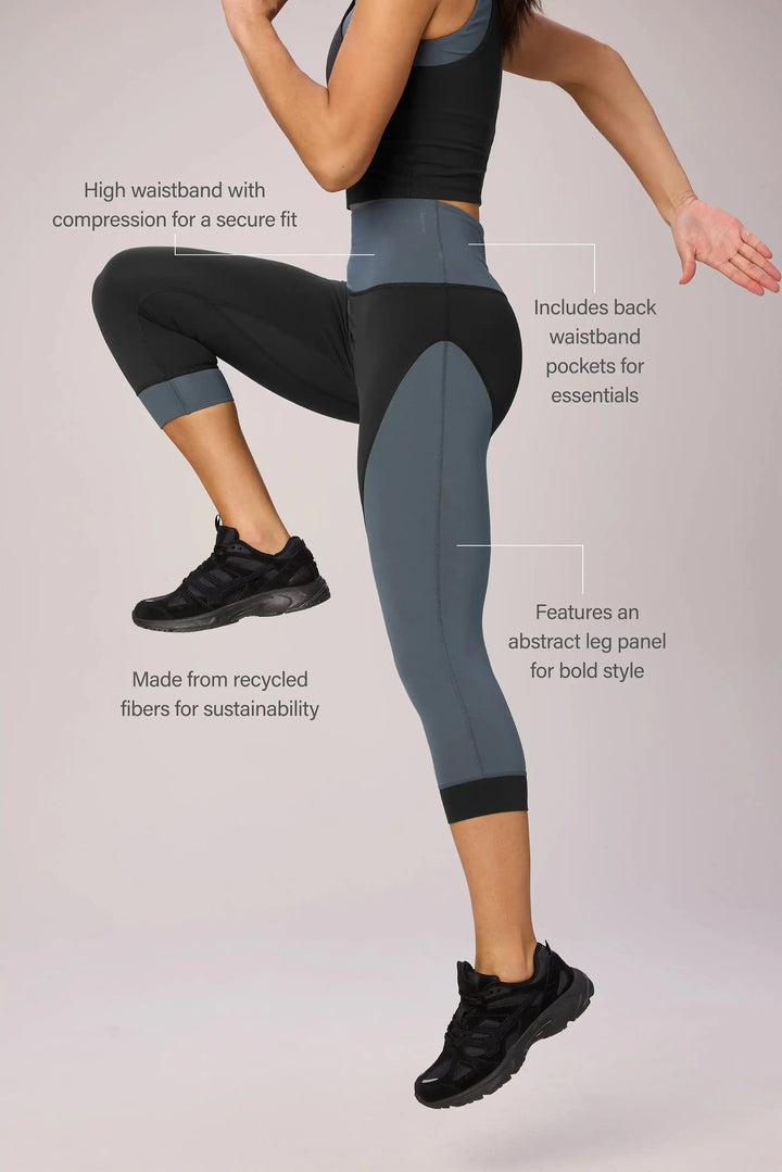 Signae Colour Blocked Cropped Legging