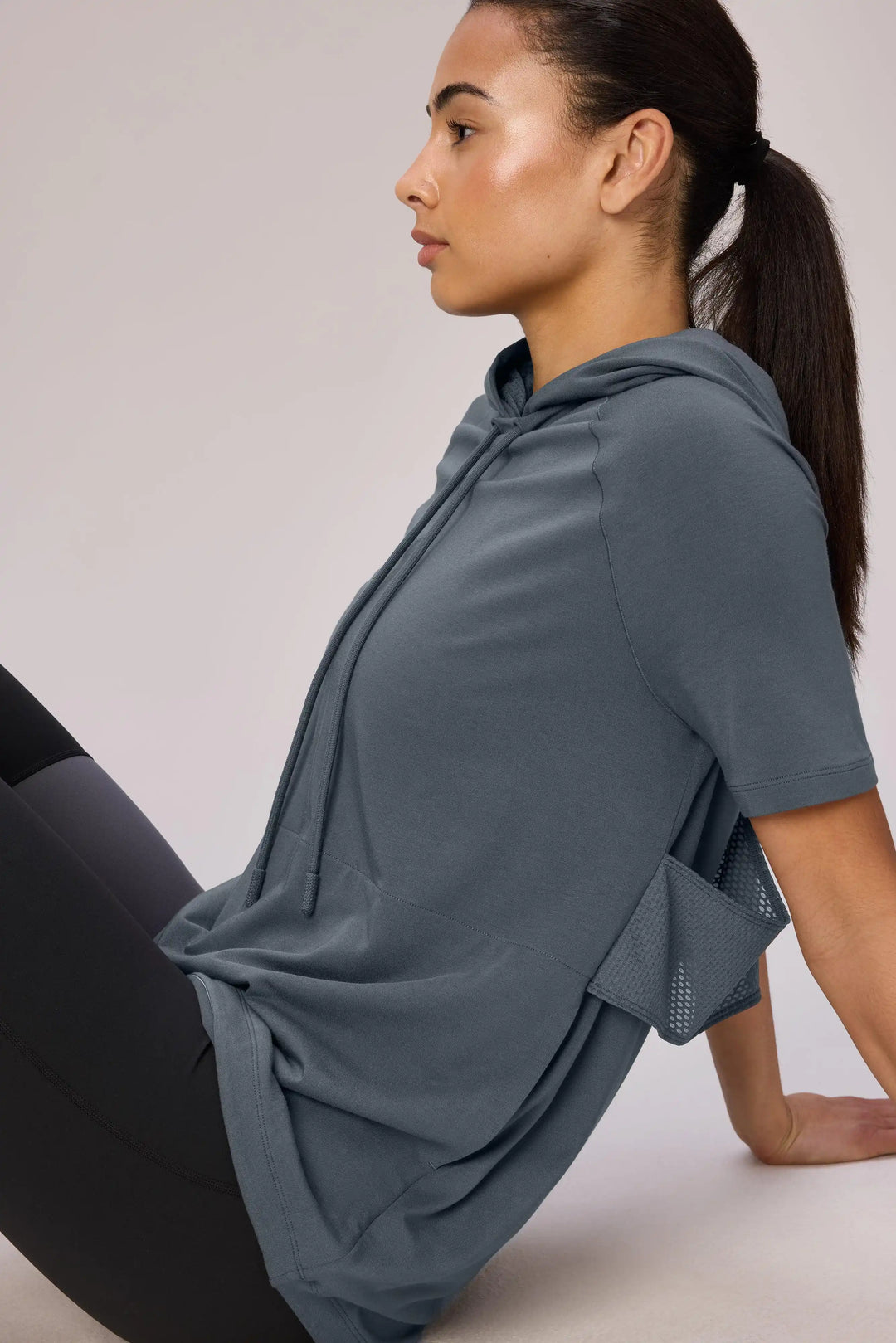Emile Short Sleeve Pima Hoodie