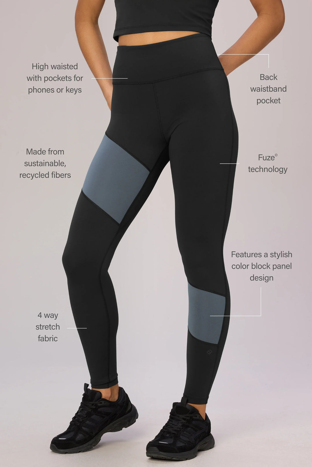 Moreau Colour Block Legging
