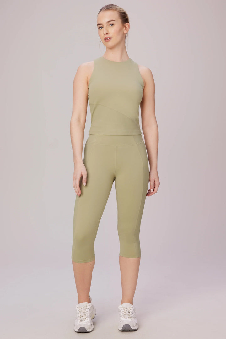 Matisse Compression Top With Rib