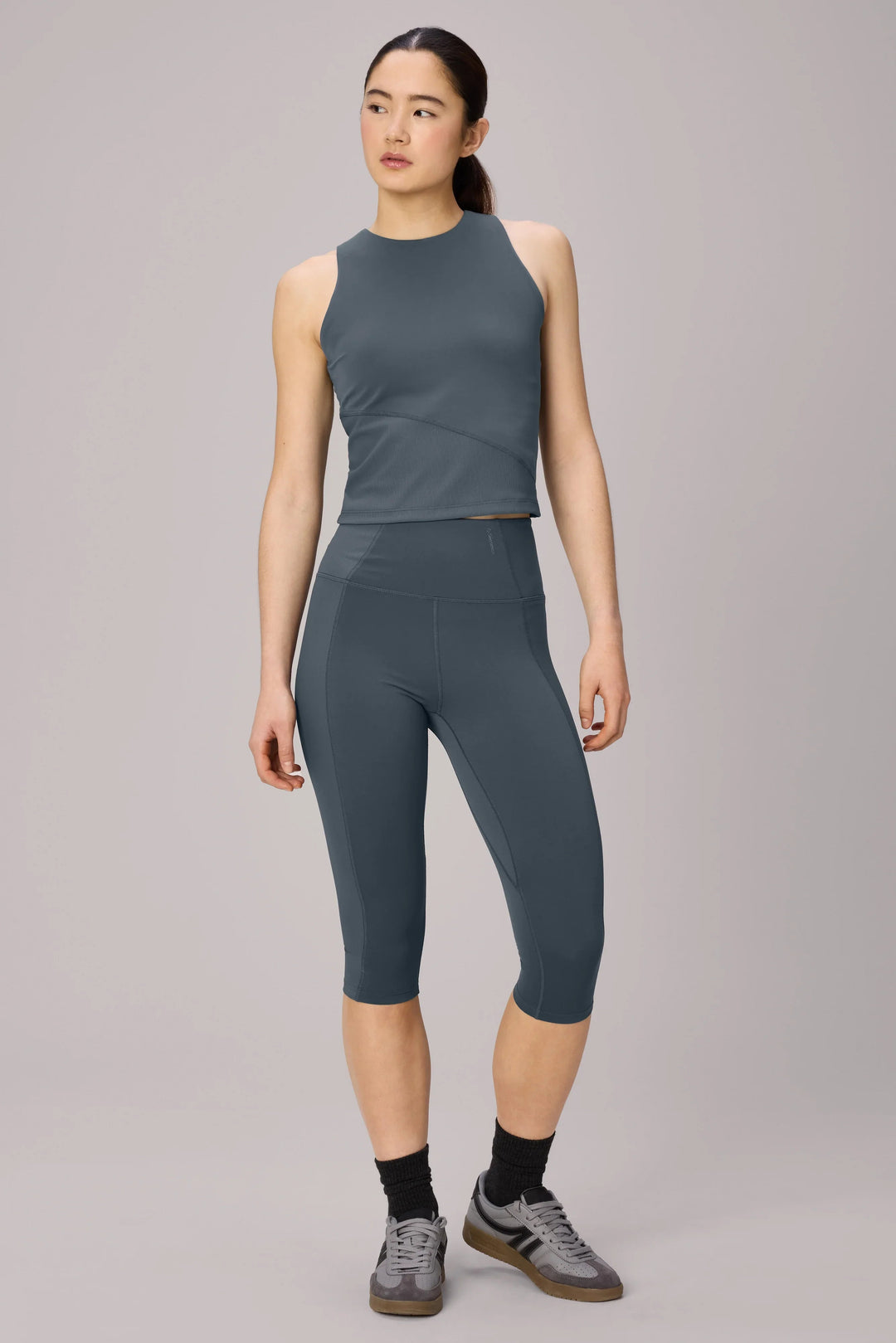 Matisse Compression Top With Rib