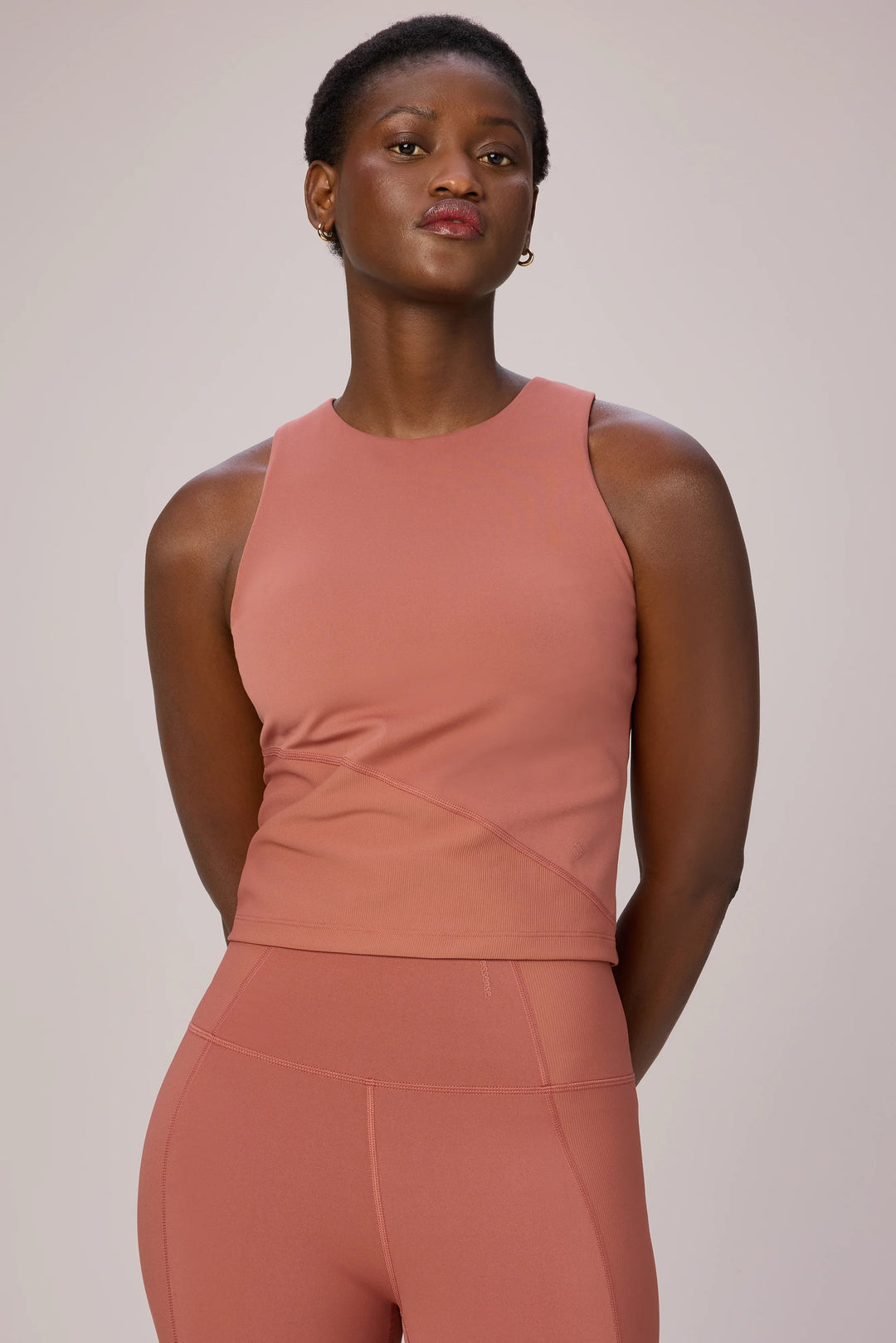 Matisse Compression Top With Rib