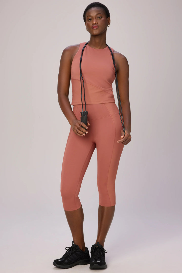 Matisse Compression Top With Rib