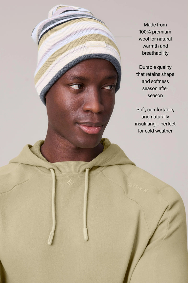 Auguste Striped Beanie