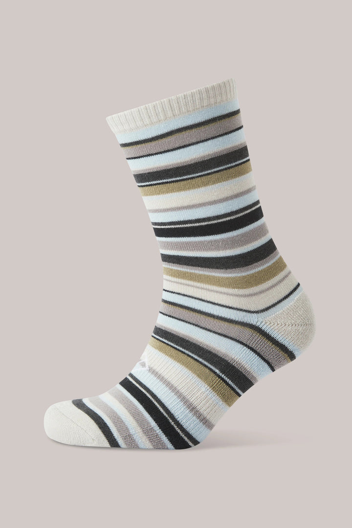 Hockney Striped  Crew Sock