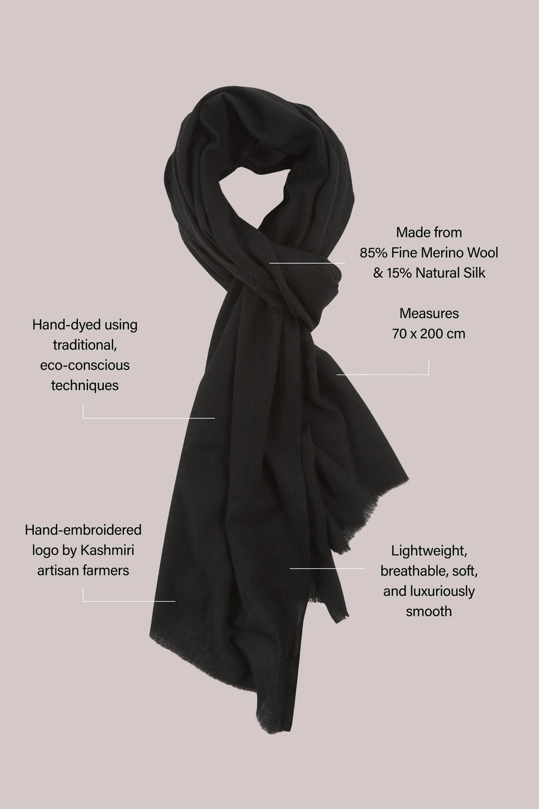 Merino Scarf