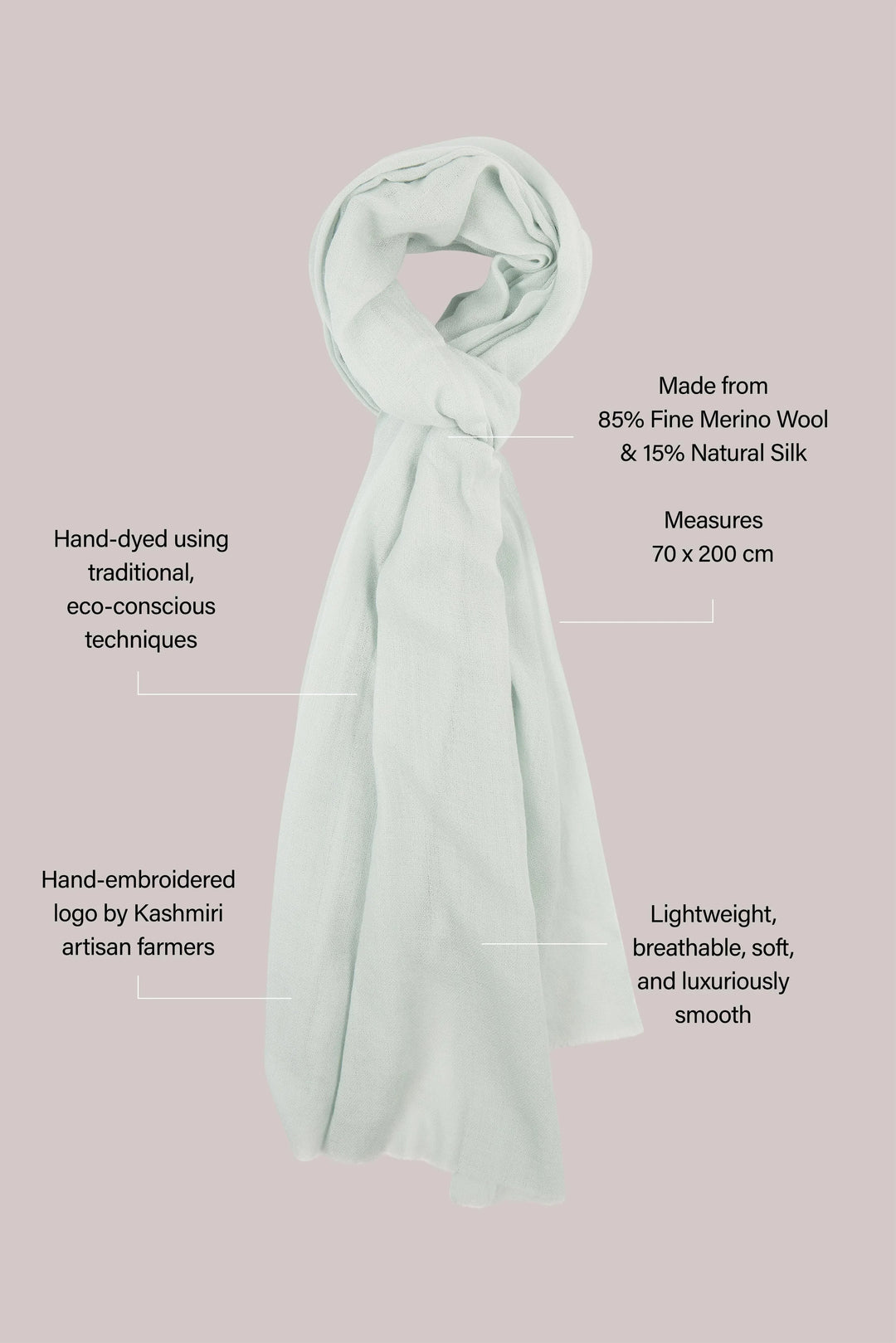 Merino Scarf
