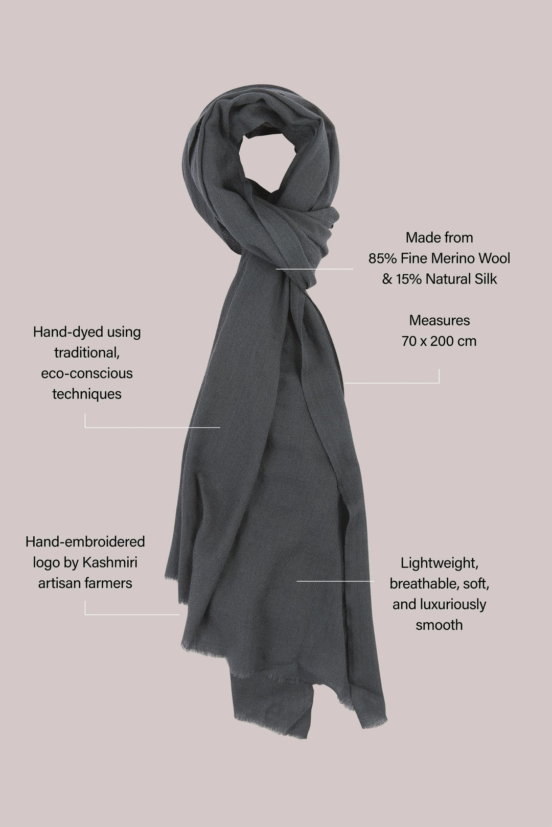 Merino Scarf