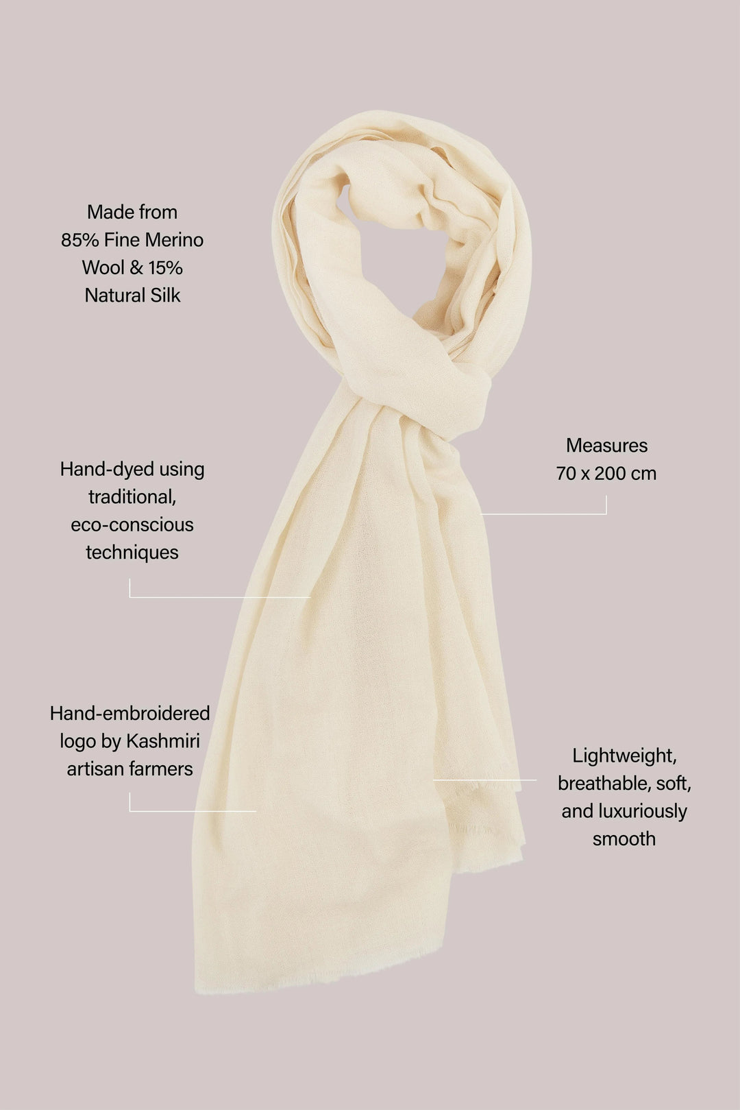 Merino Scarf