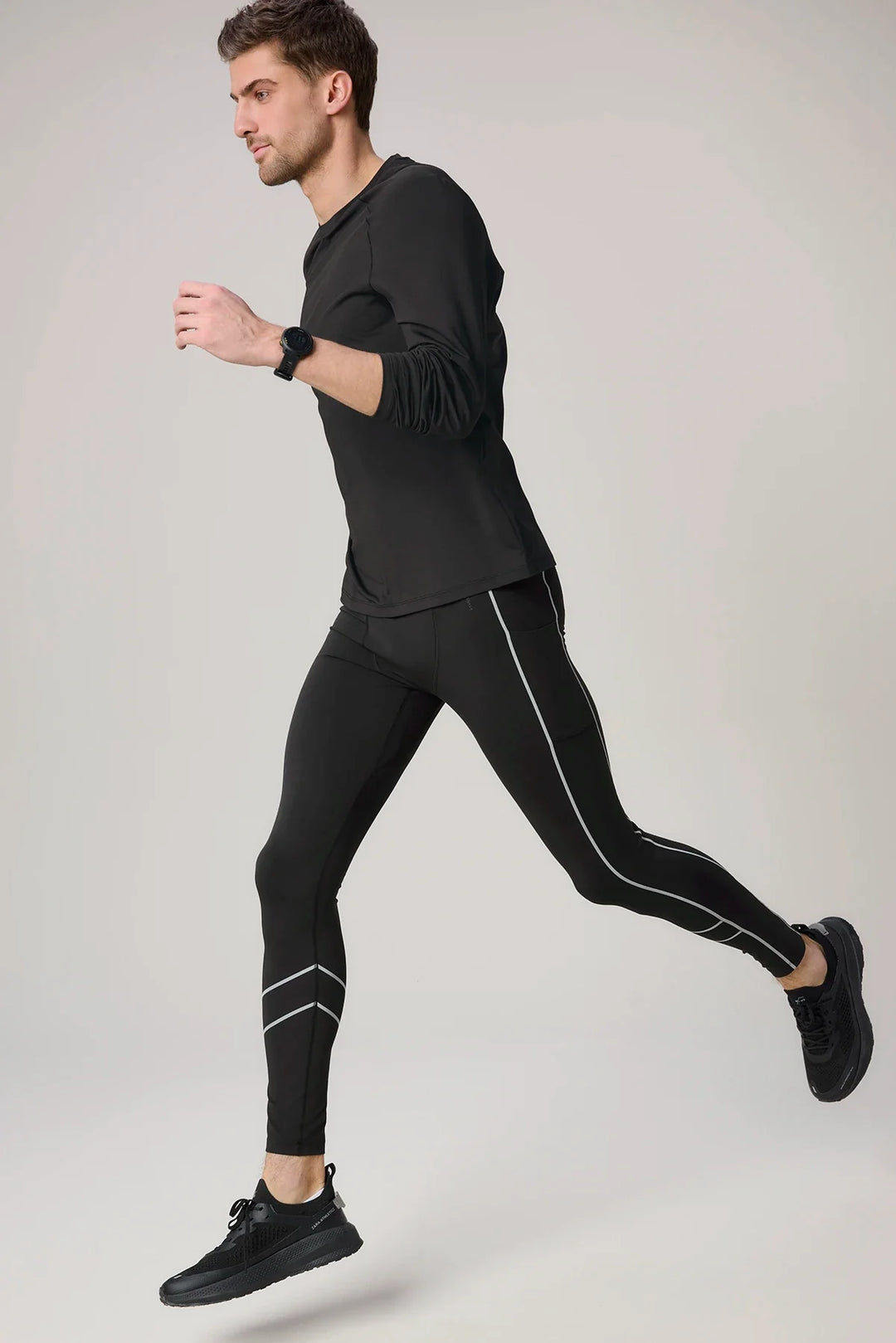 Sense Zebra Reflective Running Leggings