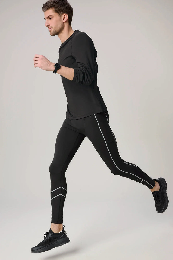 Sense Zebra Reflective Running Leggings