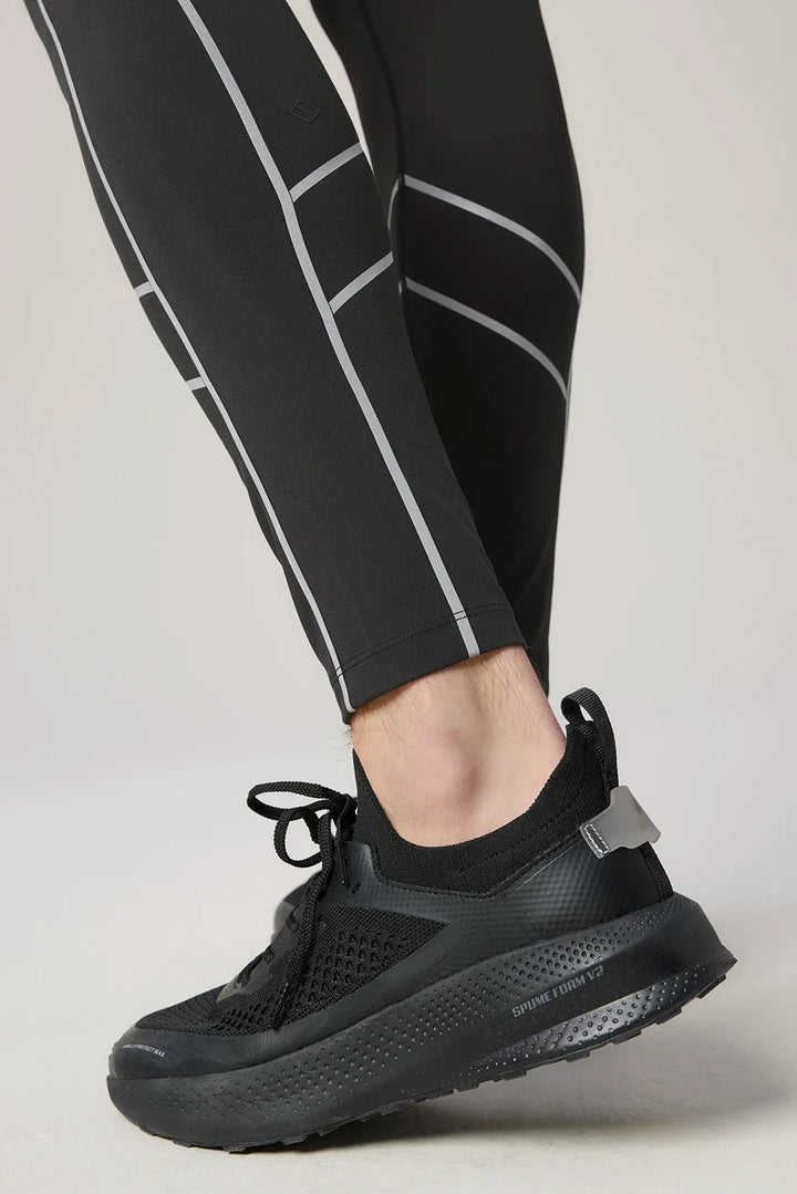 Sense Zebra Reflective Running Leggings