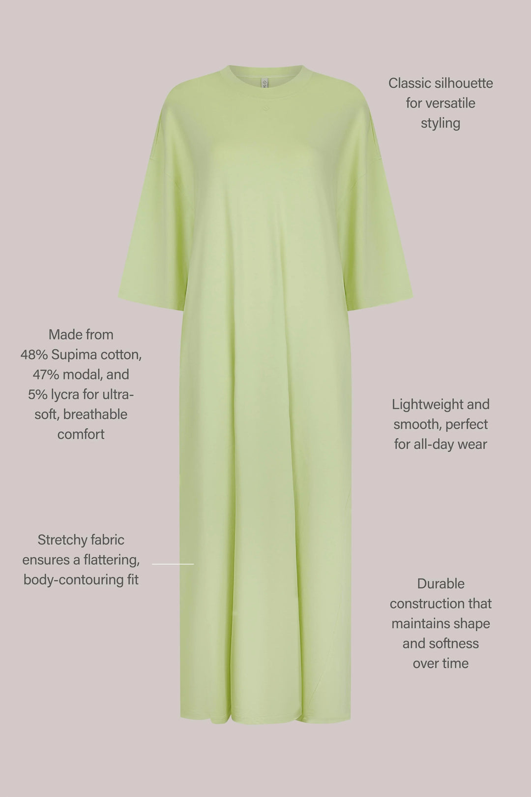Sloane 3/4 Sleeve Maxi