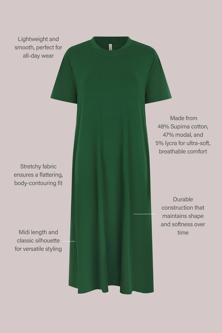 Sloane Pima Midi Dress