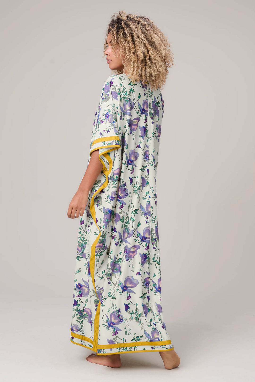 Sanzio Kaftan Ivy Print