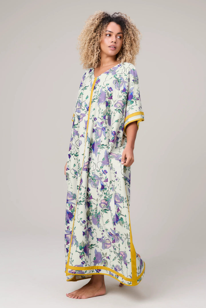 Sanzio Kaftan Ivy Print